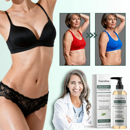 NutraSkin™ Collagen Oil | Tightens and lifts sagging skin by 98% within 24 hours